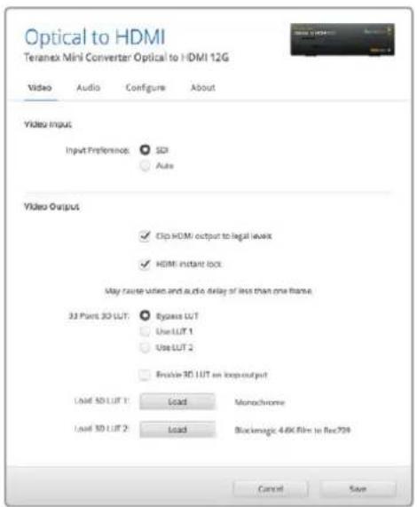 Blackmagic Design Teranex Mini 1 - Set XLR Output - 1