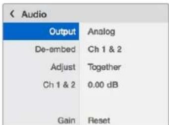 Blackmagic Design Teranex Mini 1 - 串 6,5,4-SDI Audio De-Embed Bit 2,1,0 - 1