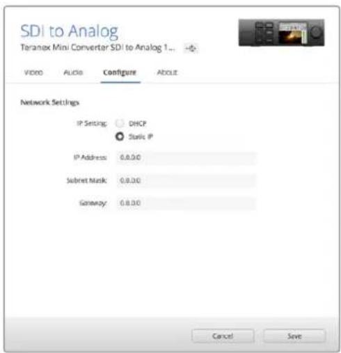 Blackmagic Design Teranex Mini 1 - USB対応ドロー設定を変更 - 1