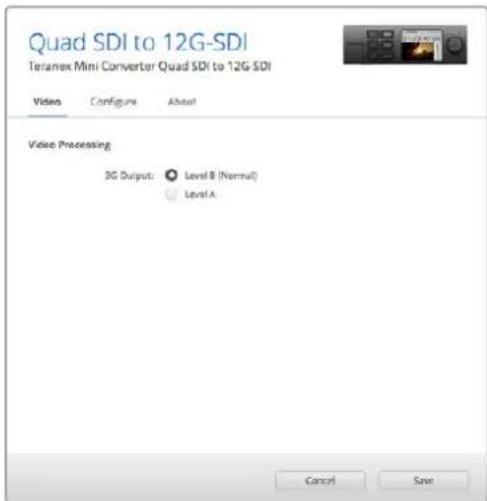 Blackmagic Design Teranex Mini 1 - "3G Output" - 1