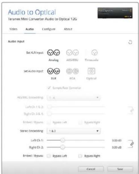Blackmagic Design Teranex Mini 1 - Audio Input (才一徴才入力) X二一 - 1