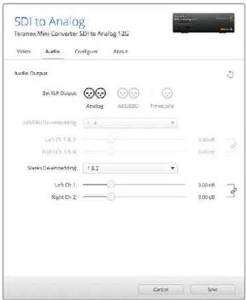 Blackmagic Design Teranex Mini 1 - MeHIO Audio Output - 2