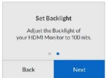 Blackmagic Design Teranex Mini 1 - Den Kallbrierungsvorgang starten - 9