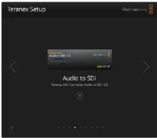 Blackmagic Design Teranex Mini 1 - Blackmagic Teranex Setupのウアを使用し設定を変更 - 1