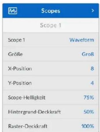 Blackmagic Design Teranex Mini 1 - "Scopes"-Menu - 1