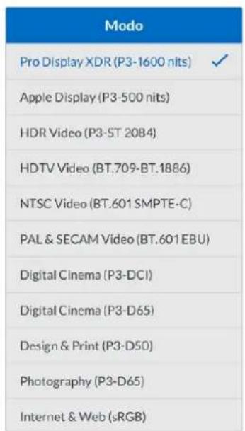 Blackmagic Design Teranex Mini 1 - Menu de visualización - 1