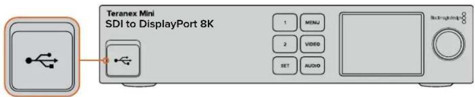 Blackmagic Design Teranex Mini 1 - Das Kalibrierungsgerät anschließen - 1