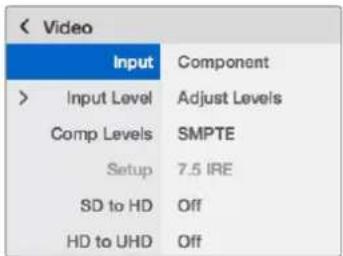 Blackmagic Design Teranex Mini 1 - Teranex Mini Smart Panel Settings - 1