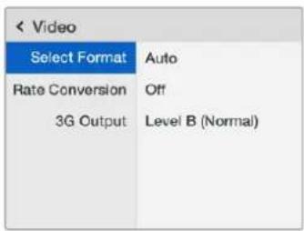 Blackmagic Design Teranex Mini 1 - Teranex Mini Smart Panel Settings - 1