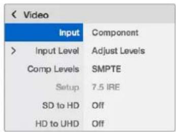 Blackmagic Design Teranex Mini 1 - Paramètres du Teranex Mini Smart Panel - 1