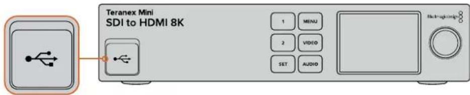 Blackmagic Design Teranex Mini 1 - Connecter une sonde de calibrage - 1