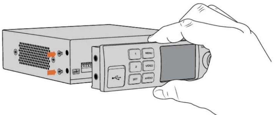 Blackmagic Design Teranex Mini 1 - Teranex Mini Smart Panelの装着 - 1