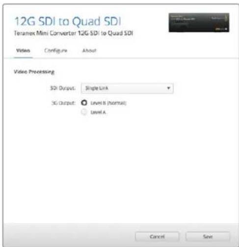 Blackmagic Design Teranex Mini 1 - 3G 出口 (3G Output) - 1
