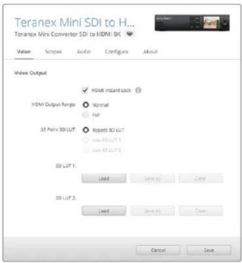 Blackmagic Design Teranex Mini 1 - Blackmagic Teranex Setup Settings - 1