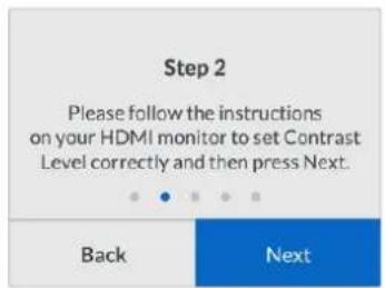 Blackmagic Design Teranex Mini 1 - Den Kallbrierungsvorgang starten - 5