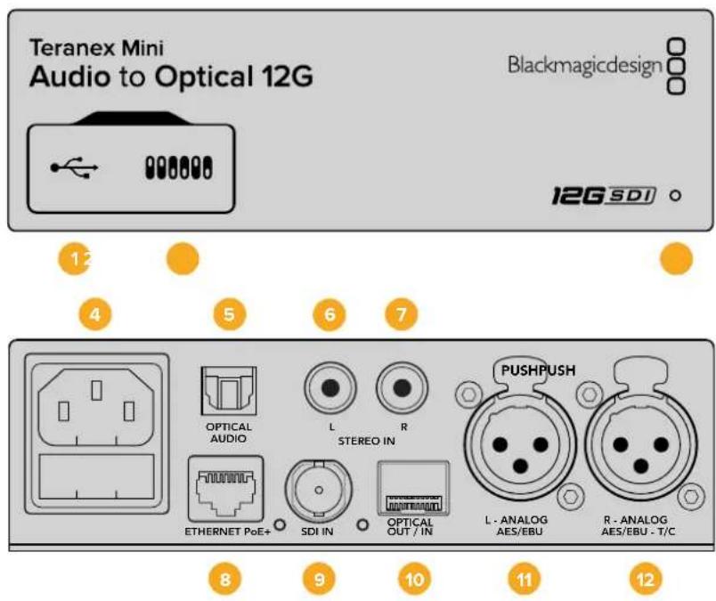 Blackmagic Design Teranex Mini 1 - Teranex Mini - Audio to Optical 12G - 1