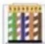 Tripp Lite T100PT1 - RU45 COLOR CODING SYSTEM - 1