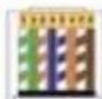 Tripp Lite T100PT1 - RU45 COLOR CODING SYSTEM - 1