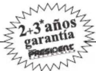 PRESIDENT Randy III - Si Ud. observa defectos de funcionamiento: - 3