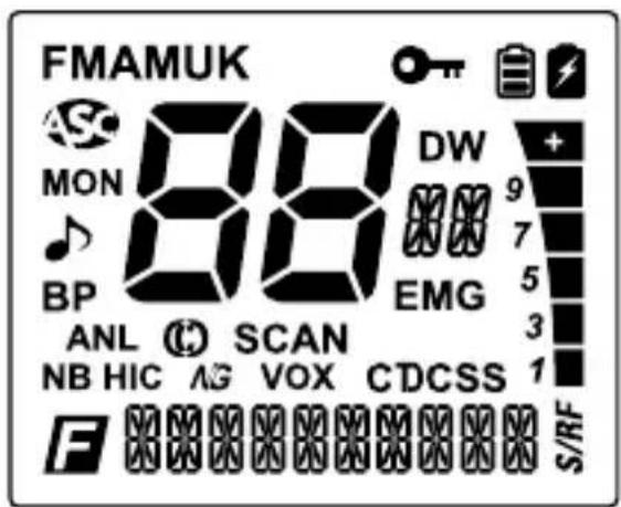 PRESIDENT Randy III - 2) AFFICHEUR LCD - 1