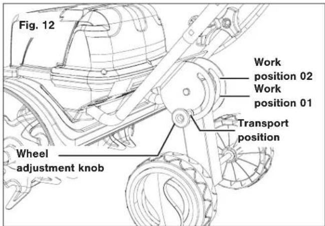 Sun Joe 24VX2TLR14 - Wheel Adjustment - 2