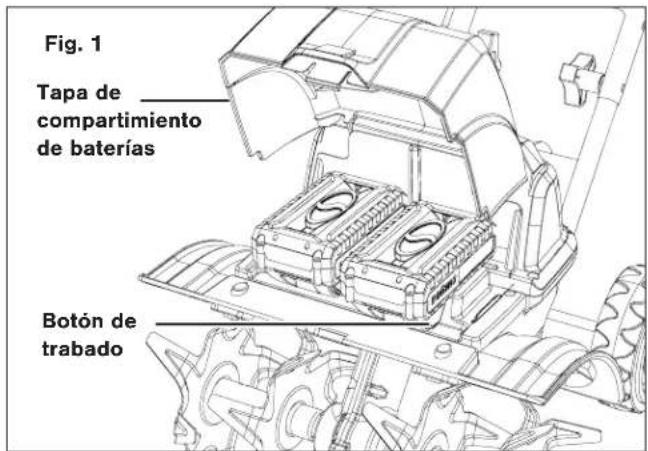 Sun Joe 24VX2TLR14 - Carga de las baterias - 1