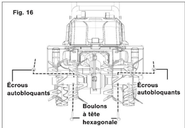 Sun Joe 24VX2TLR14 - Changement des Iames - 1