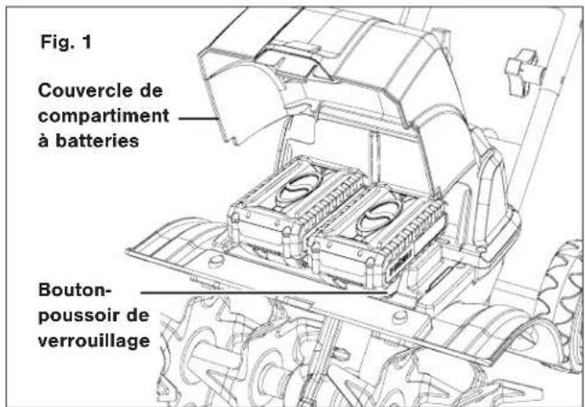 Sun Joe 24VX2TLR14 - Comment charger les batteries - 1