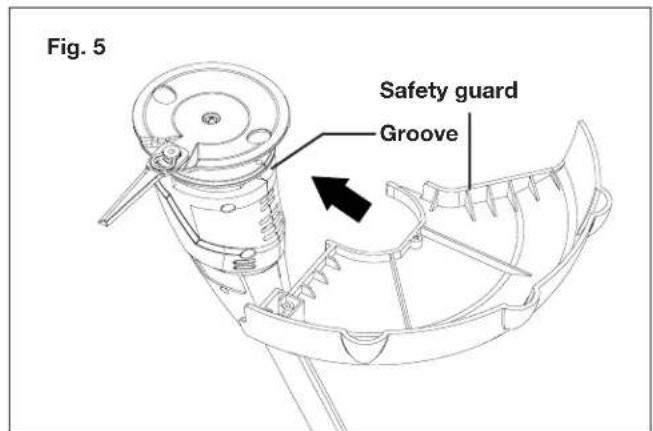 Sun Joe 24VGT10LTE - Fitting the Safety Guard - 1