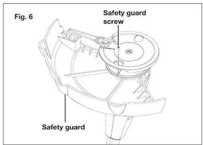Sun Joe 24VGT10LTE - Fitting the Safety Guard - 2