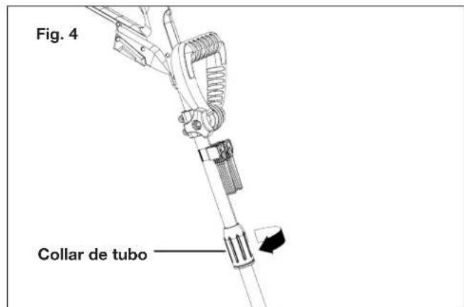 Sun Joe 24VGT10LTE - Conexión de los tubos - 2
