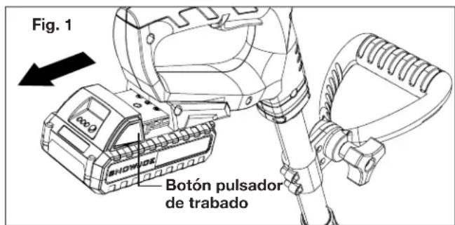 Sun Joe 24VTLRLTE - Carga de la bateria - 1