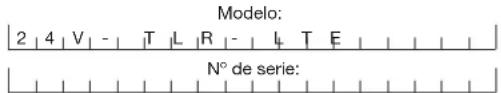 Sun Joe 24VTLRLTE - Modelo y número de série - 1