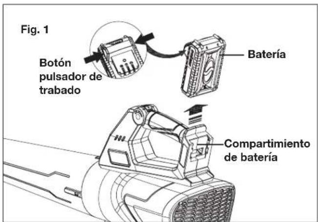 Sun Joe 24VJBLTE - Carga de la batería - 1