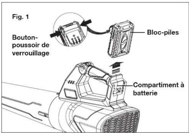 Sun Joe 24VJBLTE - Comment charger la batterie - 1