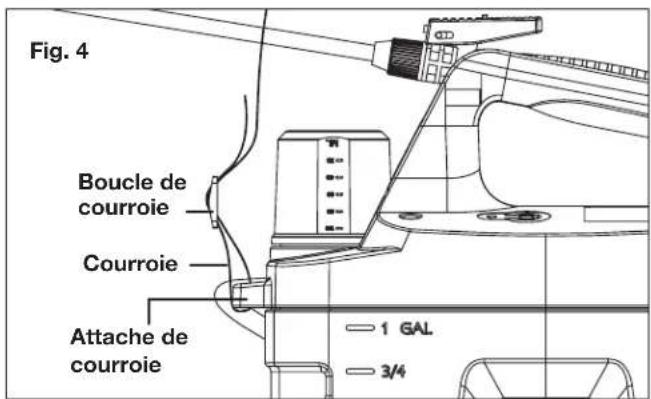 Sun Joe SJAPS1G - Attache de la courroie d'épaule - 1
