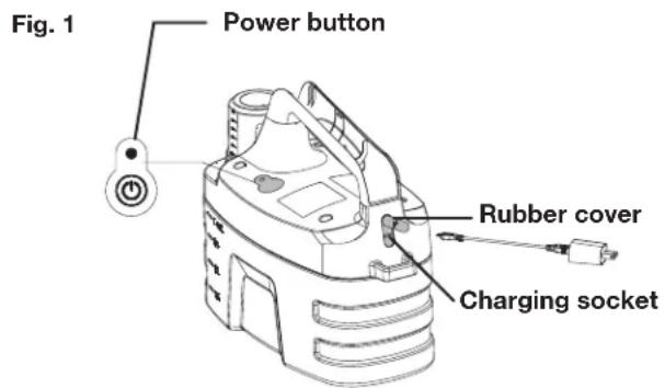 Sun Joe SJAPS1G - Charging the Battery - 1