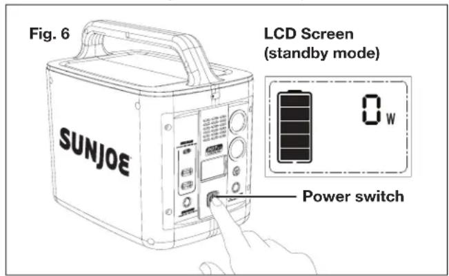 Sun Joe PPG300 - POWERING ON THE POWER STATION - 1