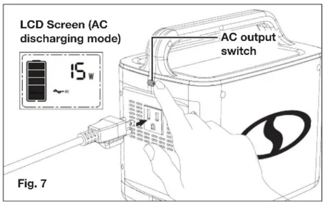 Sun Joe PPG300 - POWERING AC DEVICES - 1