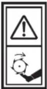 Sun Joe TJ600E - Safety Symbols - 6