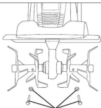 Sun Joe TJ600E - Cambio de cuchillas - 1