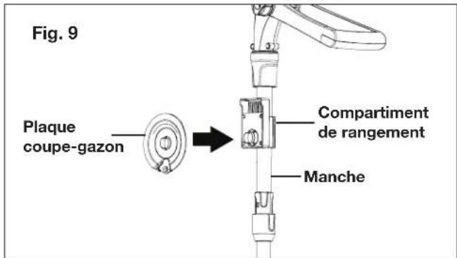 Sun Joe 24VTBLTE - Pose du compartiment de rangement - 2