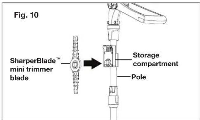 Sun Joe 24VTBLTE - Installing the Storage Compartment - 3