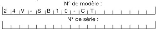 Sun Joe 24VTBLTE - Numéros de modèle et de série - 1