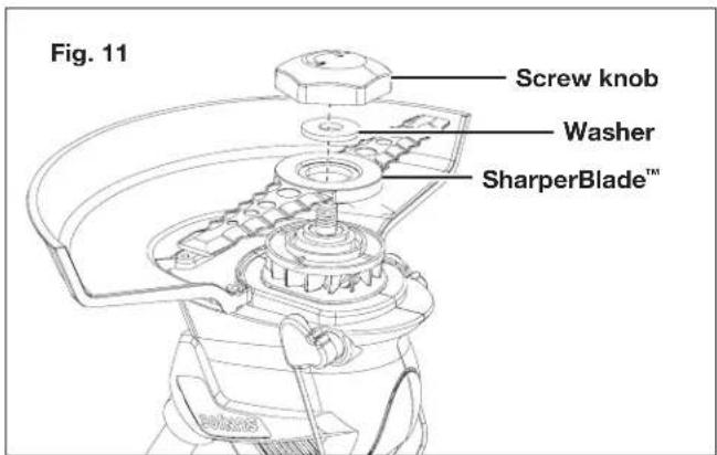 Sun Joe 24VTBLTE - Installing + Changing SharperBlade™ mini trimmer blade - 1