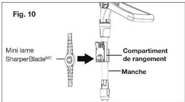 Sun Joe 24VTBLTE - Pose du compartiment de rangement - 3