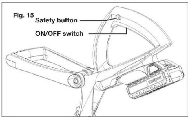Sun Joe 24VTBLTE - ON/OFF Switch - 1