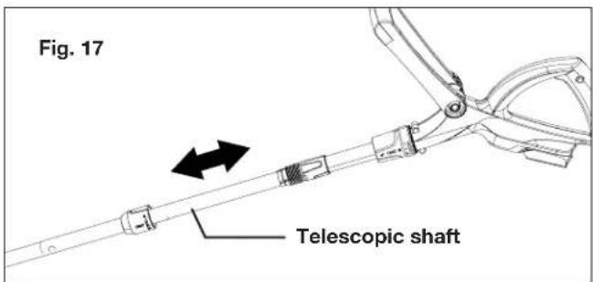 Sun Joe 24VTBLTE - Adjusting the Telescoping Shaft - 2