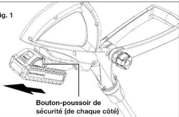 Sun Joe 24VTBLTE - Comment charger la batterie - 1