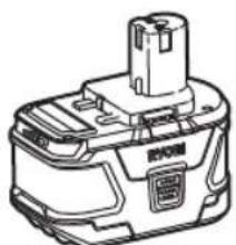 RYOBI One+ OLM1841H - BU KILAVUZDAKI SEMBOLLER - 7